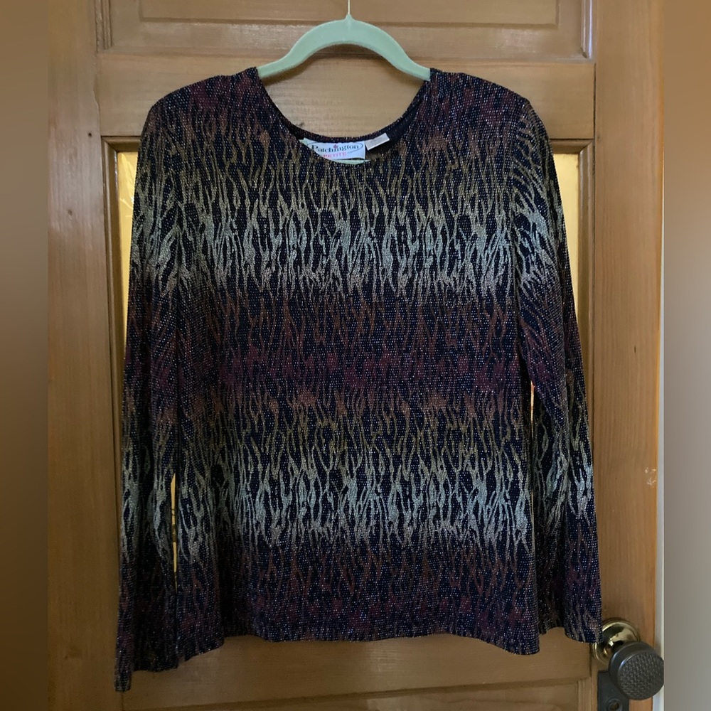 Patchington multi-color print, 2-piece ensemble